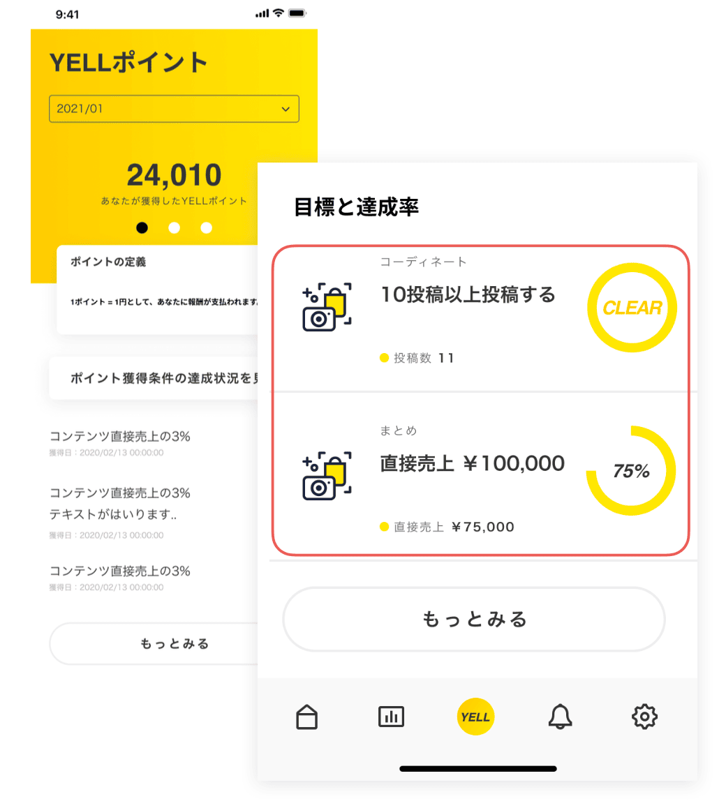 YELLボーナス