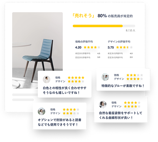 STAFF START スタッフスタート レビュー結果画面