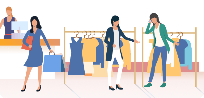 顧客対応の質が下がり、施設全体の売上が落ちる